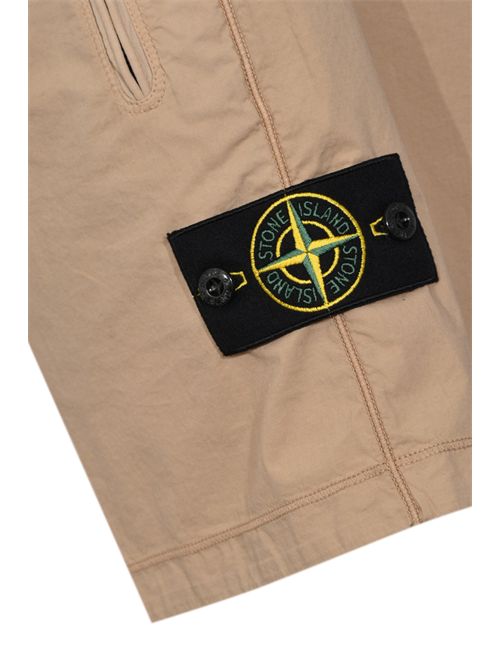 Bermuda L100017 Paracadute in tela di cotone stretch Desert STONE ISLAND | L100017S0003V009A
